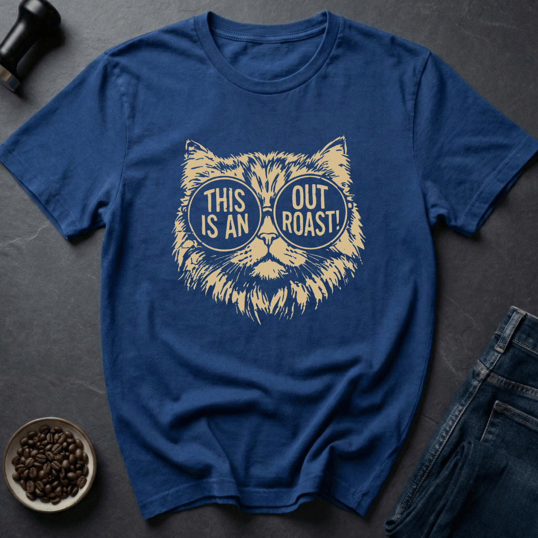 Coffee graphic Out Roast T-Shirt in by Caffeine Dept
