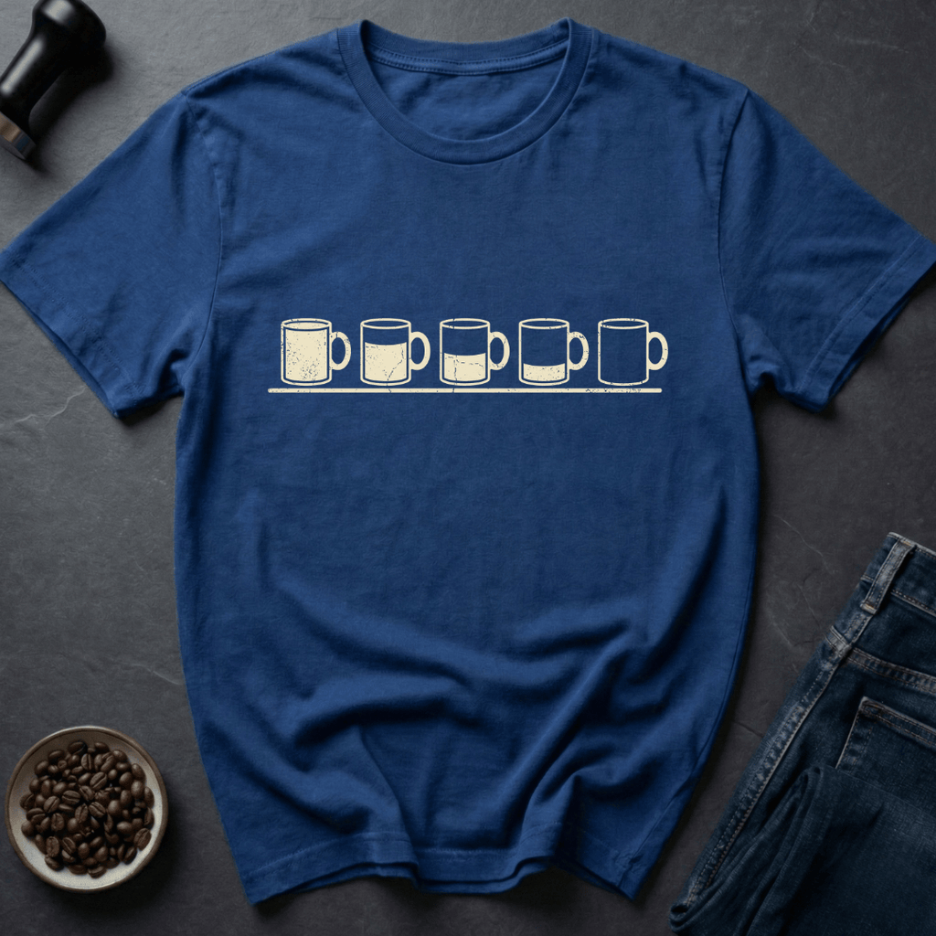 Coffee graphic Daily Ritual T-Shirt in by Caffeine Dept