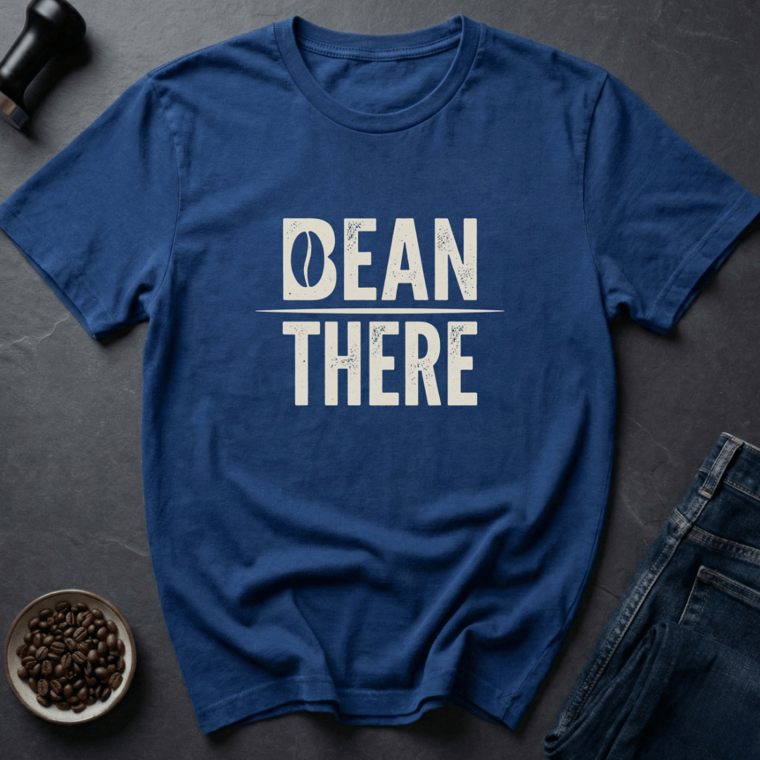 Coffee graphic Bean There T-Shirt in by Caffeine Dept