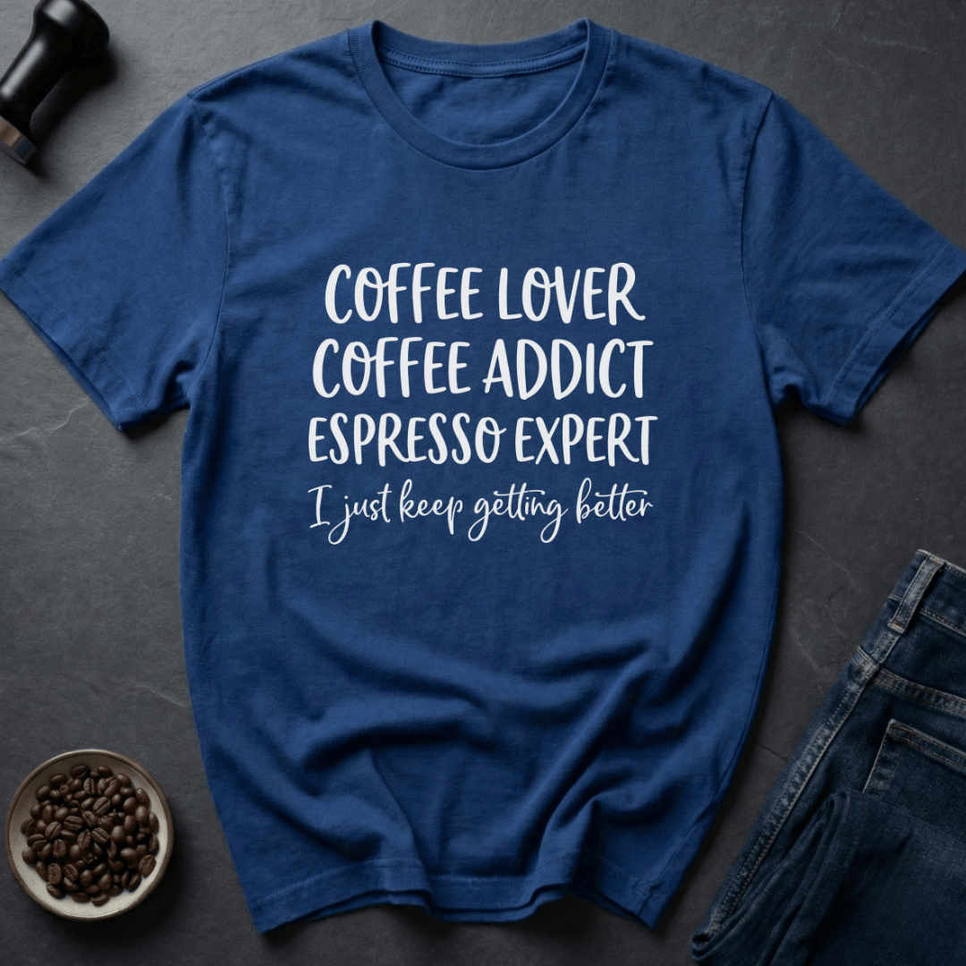 Coffee graphic Bean Boss T-Shirt in by Caffeine Dept