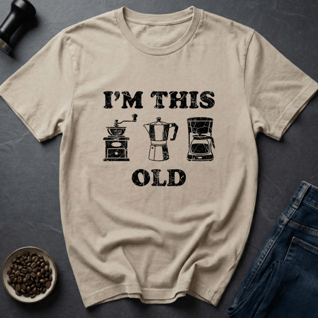 Coffee graphic Vintage Brewer T-Shirt in by Caffeine Dept