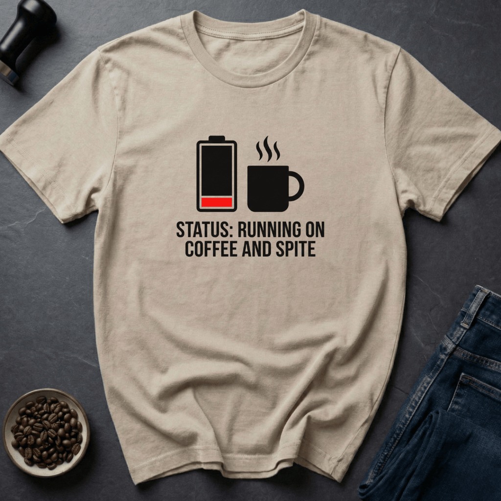 Coffee graphic Coffee And Spite T-Shirt in by Caffeine Dept