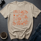 Coffee graphic Coffee League T-Shirt in by Caffeine Dept