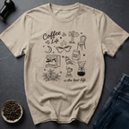 Coffee graphic Coffee Vibes T-Shirt in by Caffeine Dept