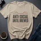 Coffee graphic Brew First T-Shirt in by Caffeine Dept