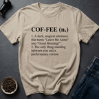 Coffee graphic Coffee Definition T-Shirt in by Caffeine Dept