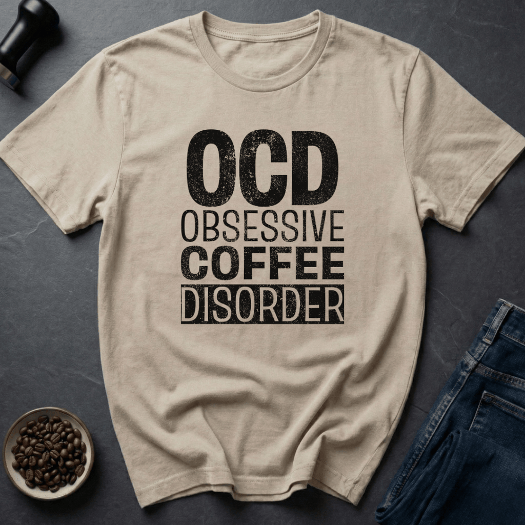 Coffee graphic Coffee Disorder T-Shirt in by Caffeine Dept