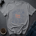 Coffee graphic Respect Locals T-Shirt in by Caffeine Dept