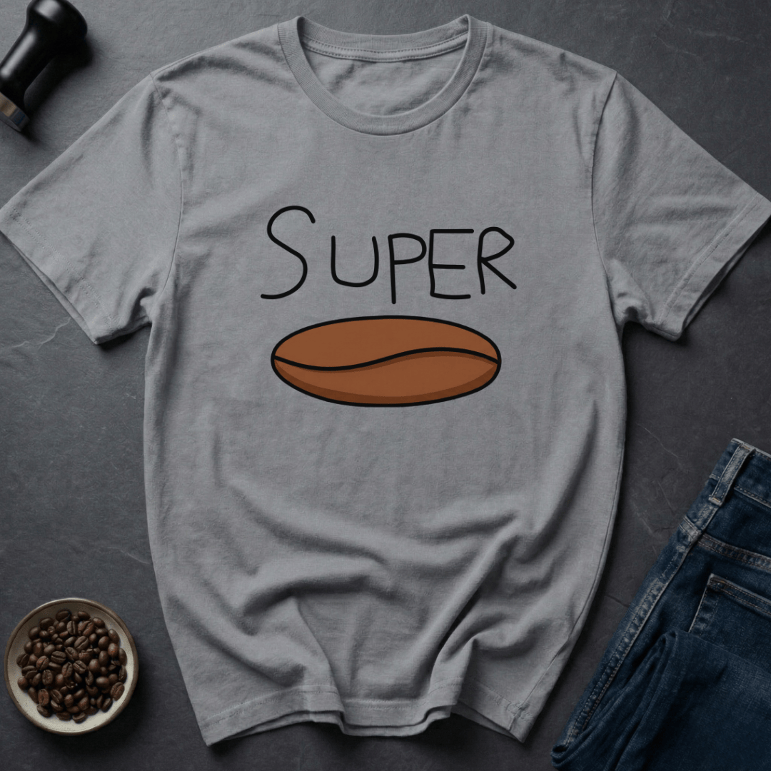 Coffee graphic Bean Power T-Shirt in by Caffeine Dept
