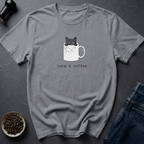 Coffee graphic Cats & Coffee T-shirt in by Caffeine Dept