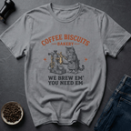 Coffee graphic Brew Boss T-Shirt in by Caffeine Dept
