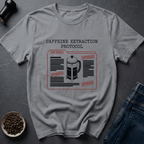 Coffee graphic Brew Protocol T-Shirt in by Caffeine Dept