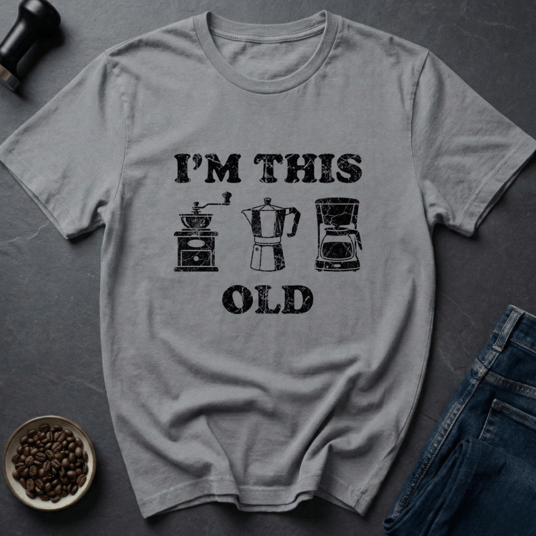 Coffee graphic Vintage Brewer T-Shirt in by Caffeine Dept