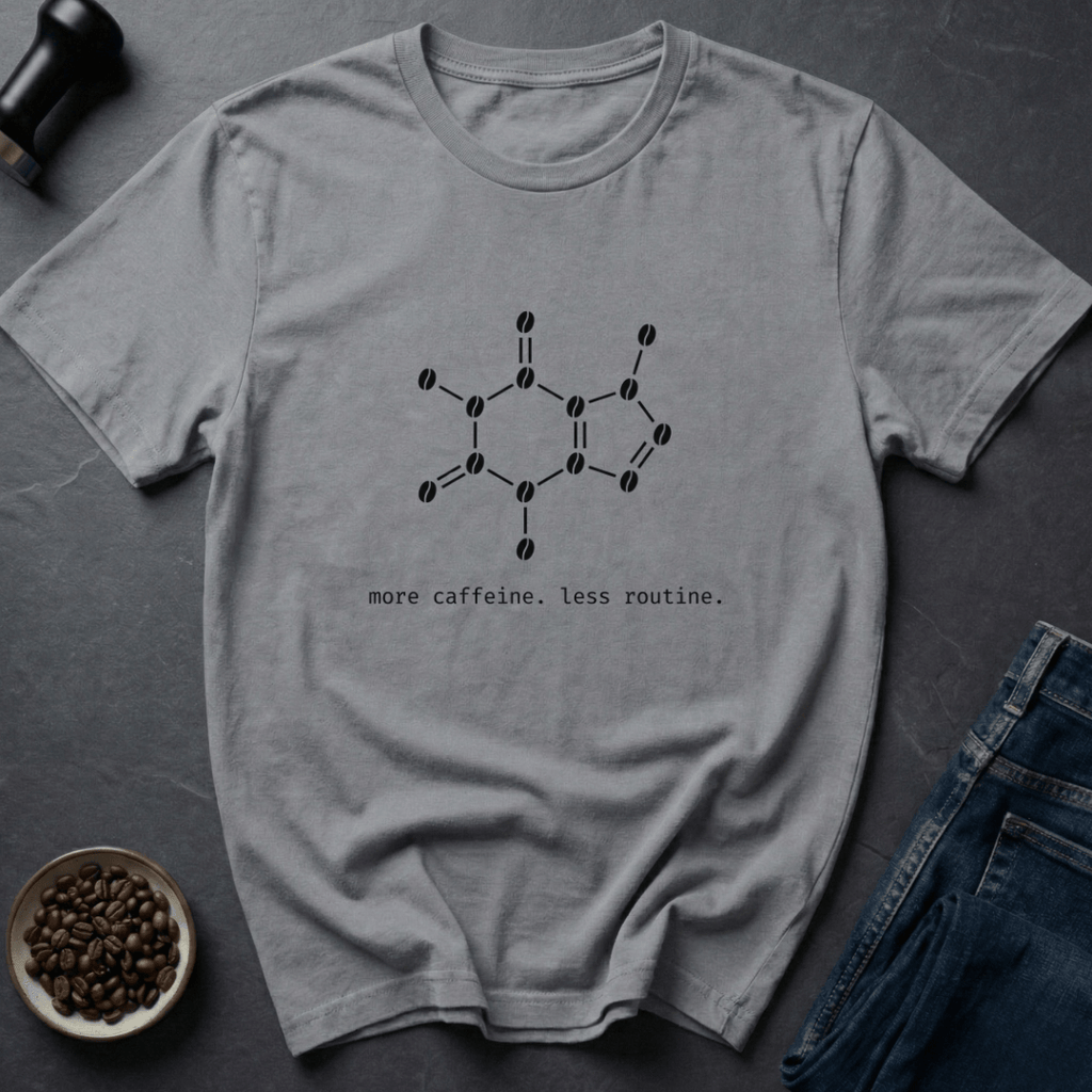 Coffee graphic Brain Juice T-Shirt in by Caffeine Dept