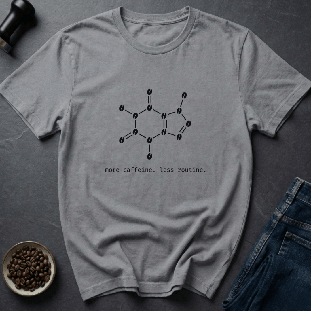 Coffee graphic Brain Juice T-Shirt in by Caffeine Dept