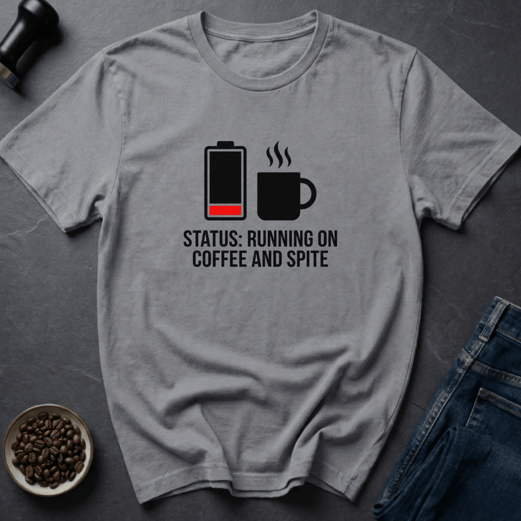 Coffee graphic Coffee And Spite T-Shirt in by Caffeine Dept