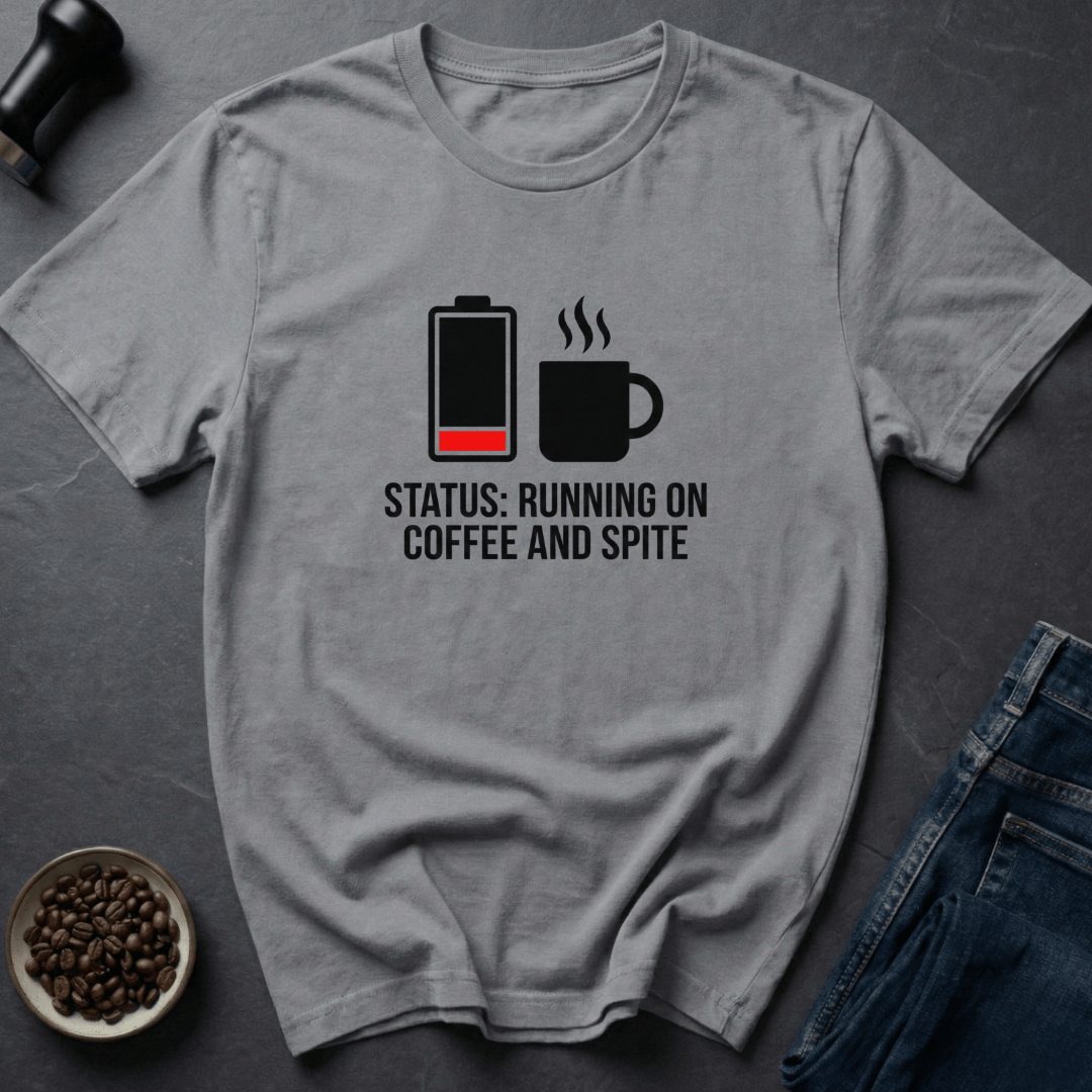 Coffee graphic Coffee And Spite T-Shirt in by Caffeine Dept