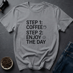 Coffee graphic Daily Brew T-Shirt in by Caffeine Dept