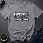 Coffee graphic Therapy In Cup T-Shirt in by Caffeine Dept