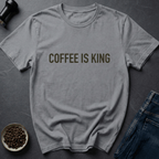 Coffee graphic Bean Royalty T-Shirt in by Caffeine Dept