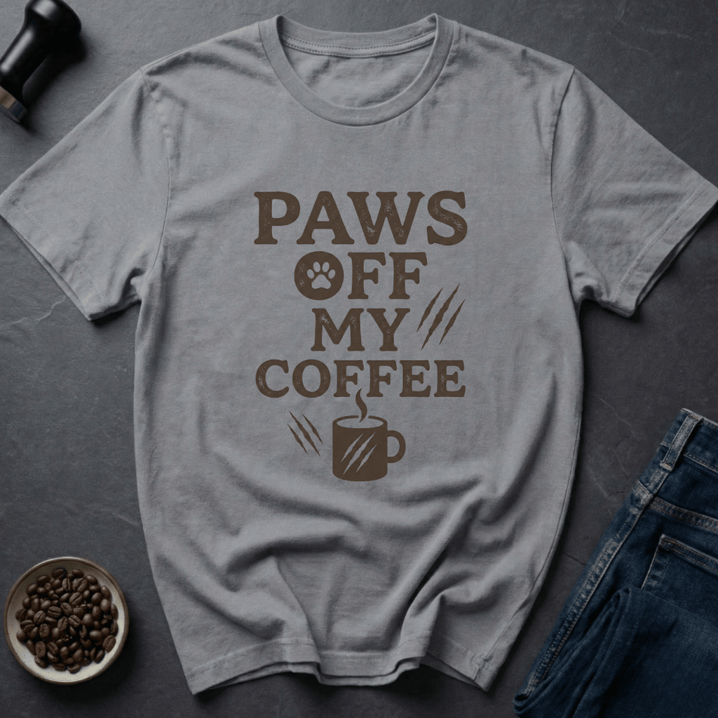 Coffee graphic Feral Fuel T-Shirt in by Caffeine Dept