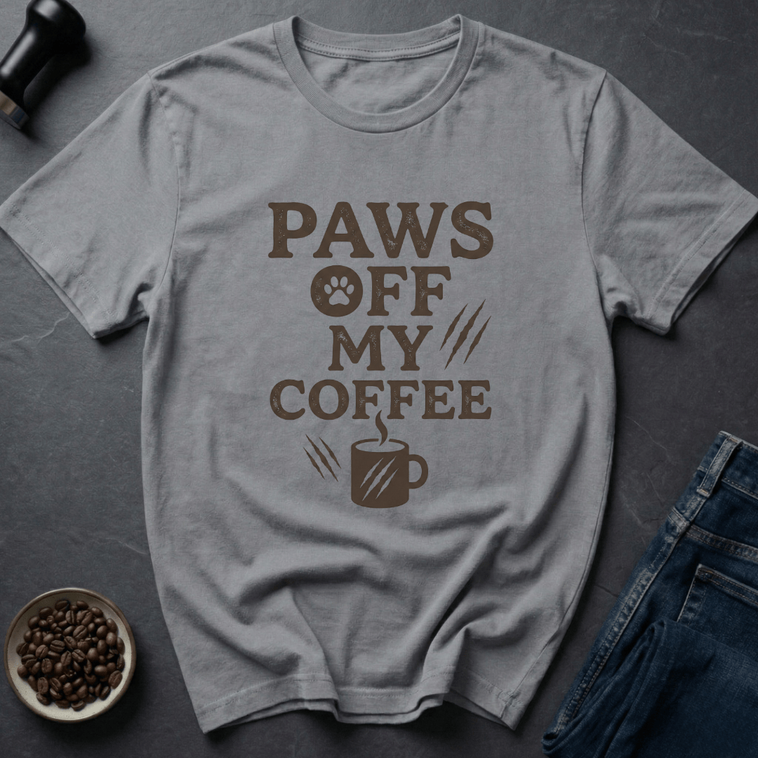 Coffee graphic Feral Fuel T-Shirt in by Caffeine Dept