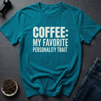 Coffee graphic Trait Coffee T-Shirt in by Caffeine Dept