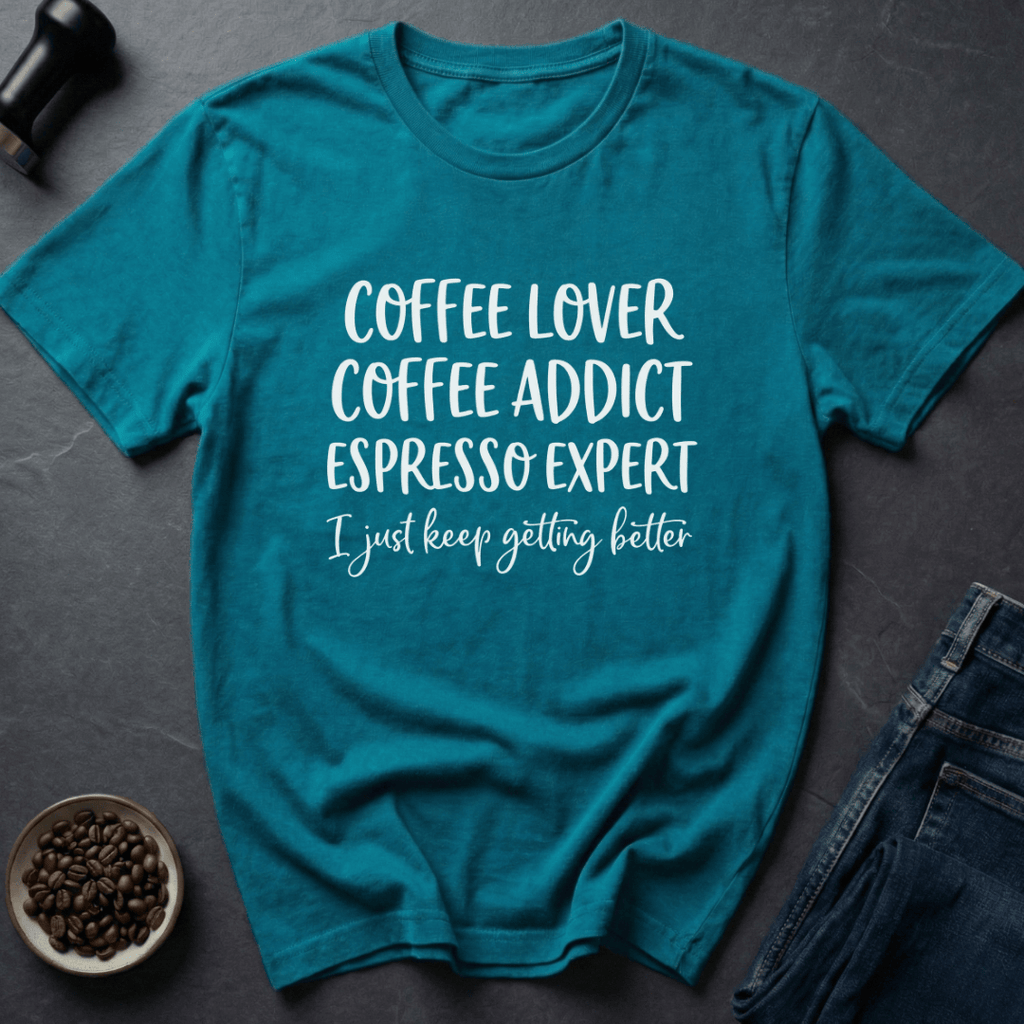 Coffee graphic Bean Boss T-Shirt in by Caffeine Dept