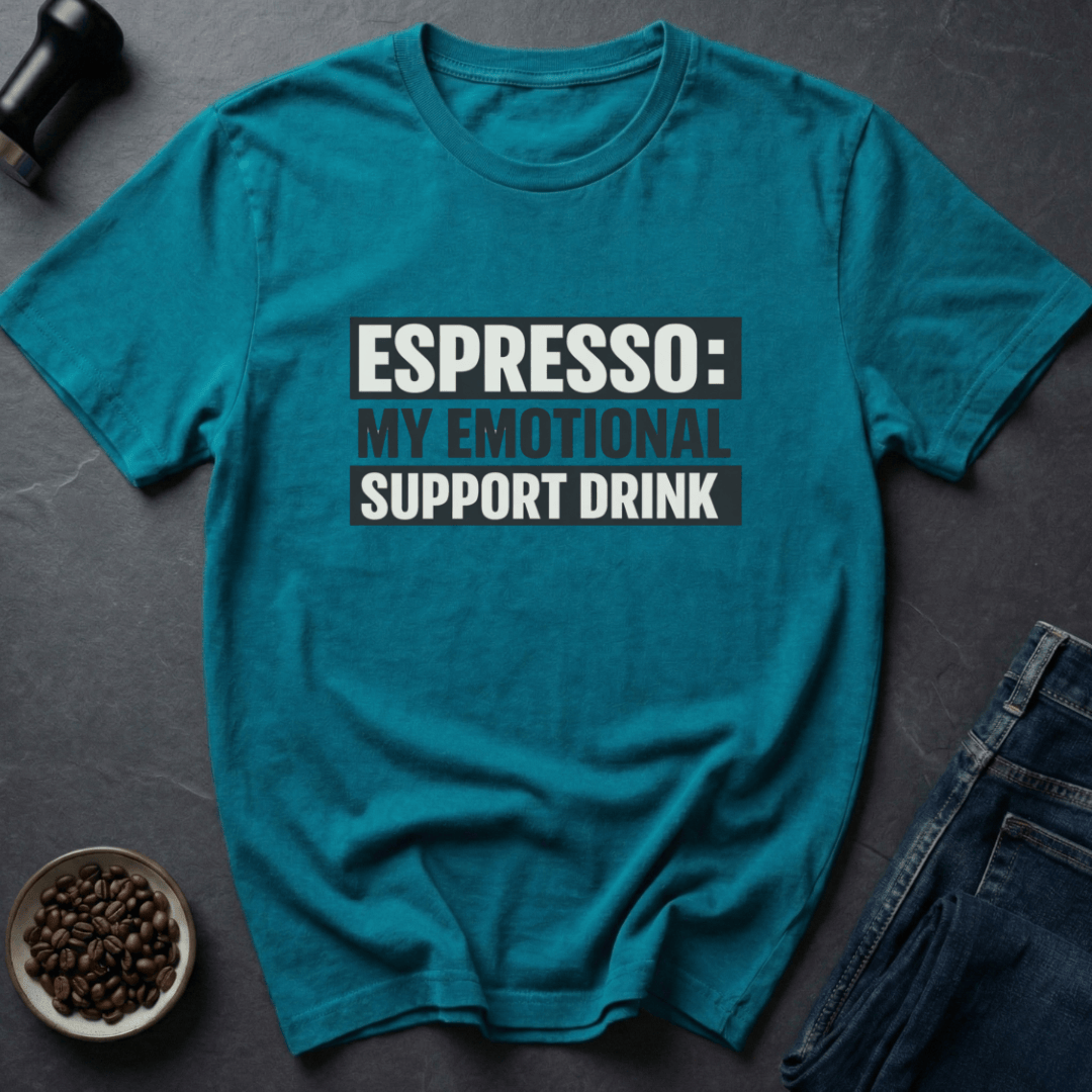 Coffee graphic Therapy In Cup T-Shirt in by Caffeine Dept