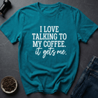 Coffee graphic Brew Whisperer T-Shirt in by Caffeine Dept