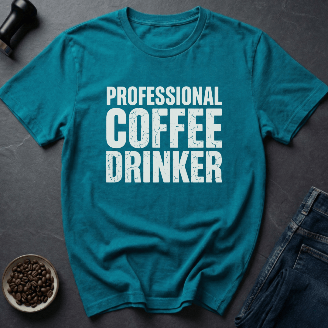 Coffee graphic Coffee Pro T-Shirt in by Caffeine Dept