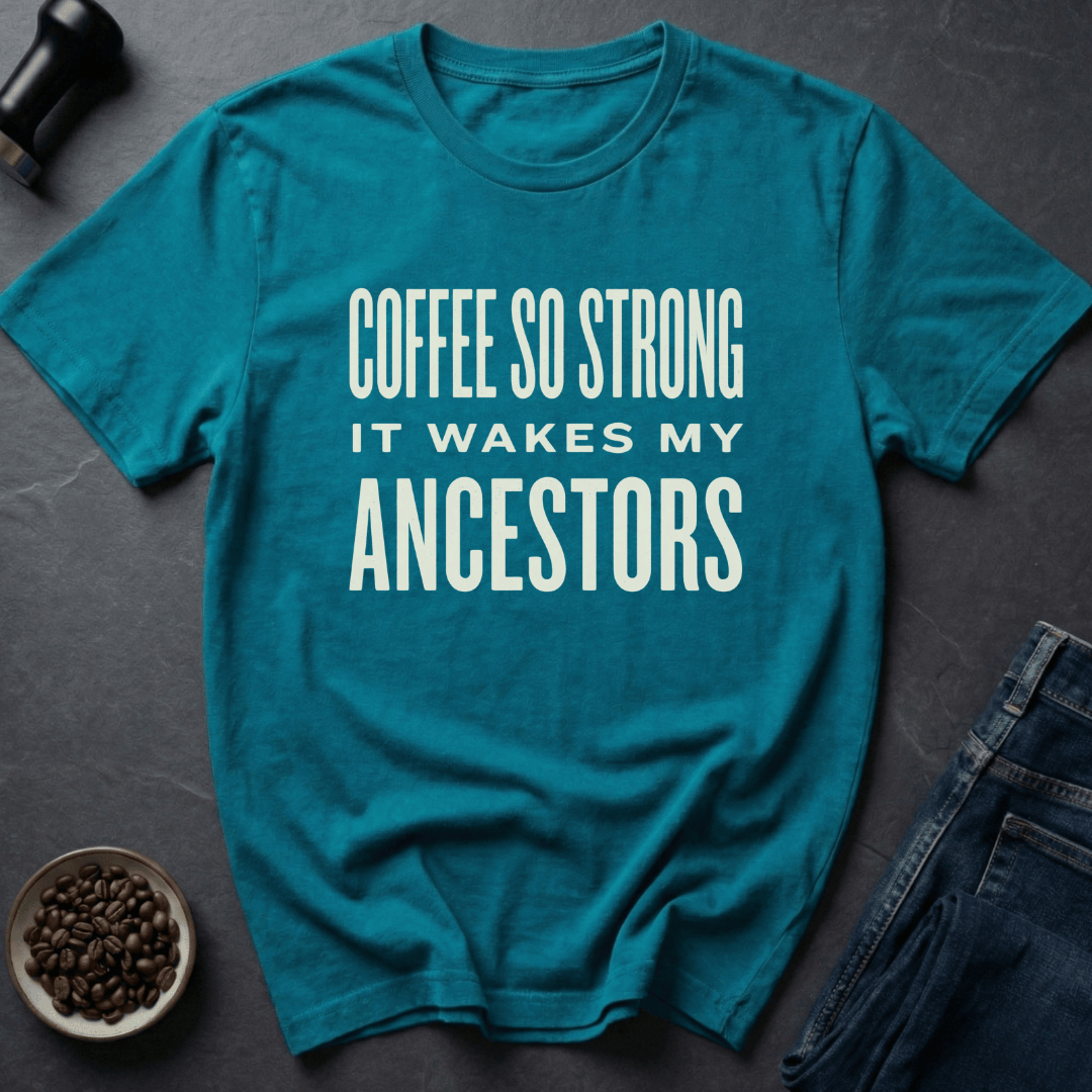 Coffee graphic Heritage Coffee T-Shirt in by Caffeine Dept