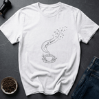 Coffee graphic Just Brew T-Shirt in by Caffeine Dept