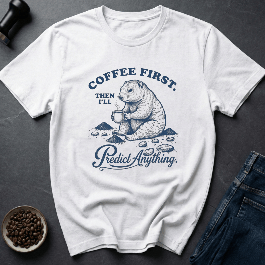 Coffee graphic Coffee Power T-Shirt in by Caffeine Dept