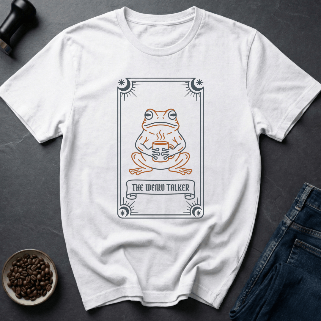 Coffee graphic Weird Talker T-Shirt in by Caffeine Dept