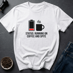 Coffee graphic Coffee And Spite T-Shirt in by Caffeine Dept