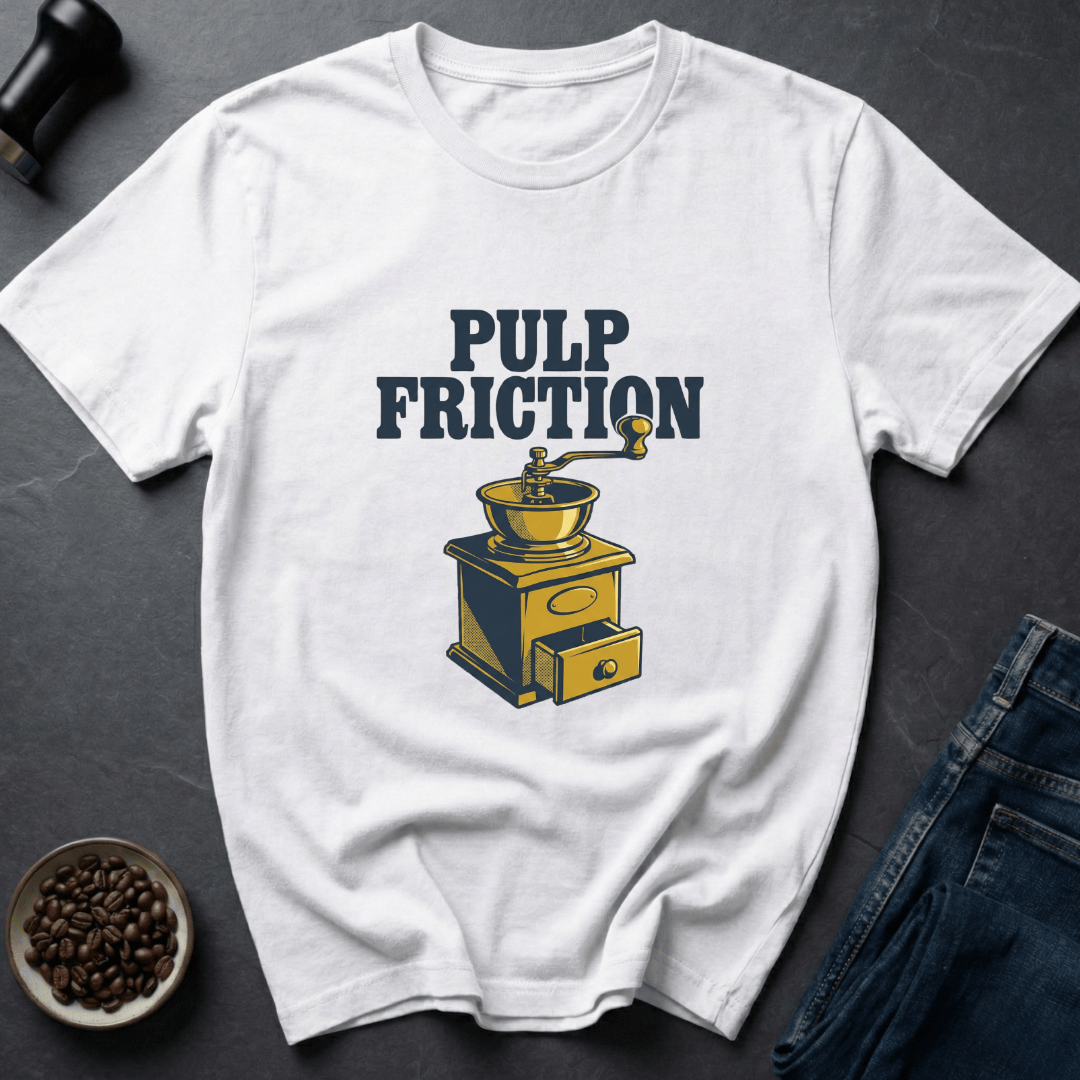 Coffee graphic Morning Grind T-Shirt in by Caffeine Dept
