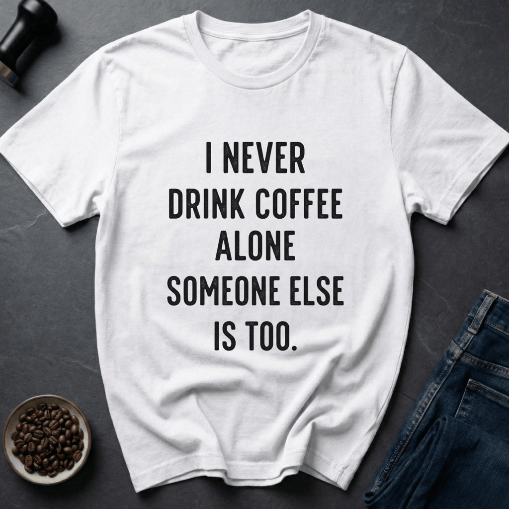 Coffee graphic Coffee Together T-Shirt in by Caffeine Dept