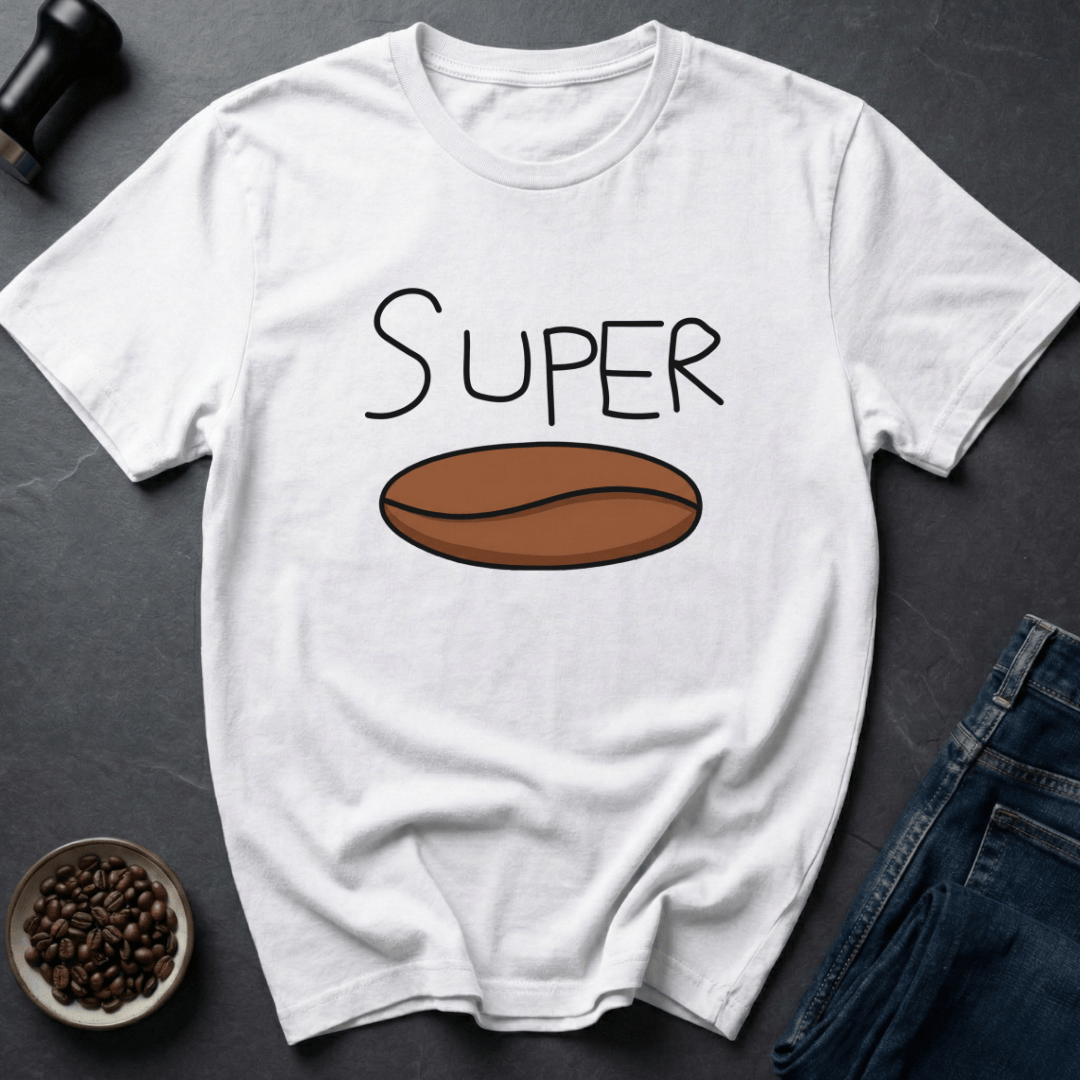 Coffee graphic Bean Power T-Shirt in by Caffeine Dept