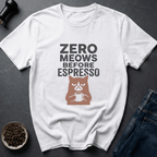 Coffee graphic Espresso Cat T-Shirt in by Caffeine Dept