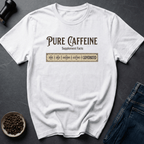 Coffee graphic Pure Caffeine T-Shirt in by Caffeine Dept