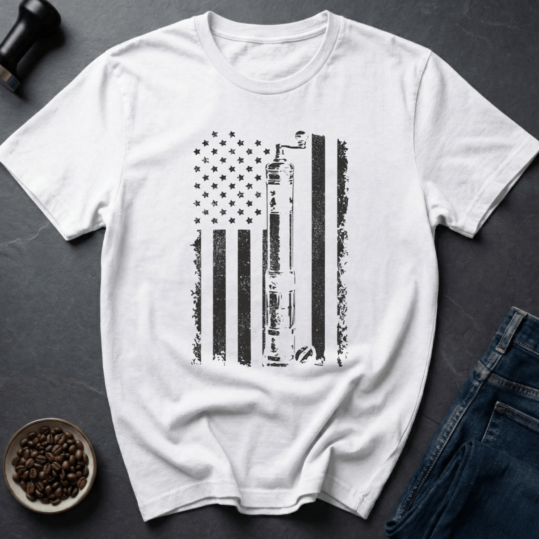 Coffee graphic American Brew T-Shirt in by Caffeine Dept