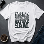 Coffee graphic Caffeine Mode T-Shirt in by Caffeine Dept