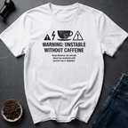 Coffee graphic Needs Caffeine T-Shirt in by Caffeine Dept