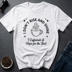 Coffee graphic Daily Coffee T-Shirt in by Caffeine Dept