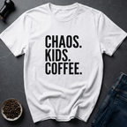 Coffee graphic Chaos Coffee T-Shirt in by Caffeine Dept