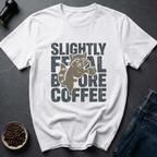 Coffee graphic Feral Coffee T-Shirt in by Caffeine Dept