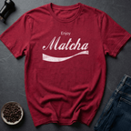 Coffee graphic Almost Coffee T-Shirt in Heather Red / S by Caffeine Dept