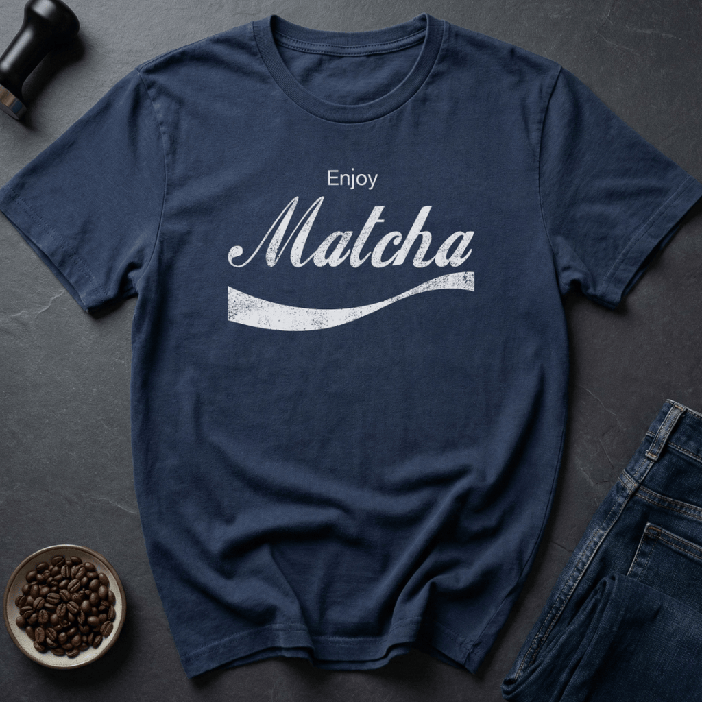 Coffee graphic Almost Coffee T-Shirt in Navy / S by Caffeine Dept
