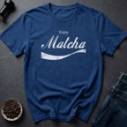 Coffee graphic Almost Coffee T-Shirt in Royal / S by Caffeine Dept